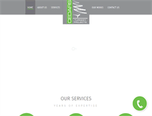 Tablet Screenshot of cedars-services.com